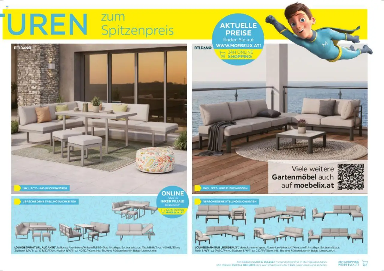 Möbelix Gartenmöbelprospekt gültig ab 10.03.2025 | Seite: 5 | Produkte: Tisch, Gartenmöbel