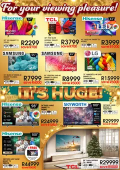 Tafelberg Furnishers specials catalogue – valid from 05.12.2025 | Page: 7 | Products: Audio, TV, Subwoofer