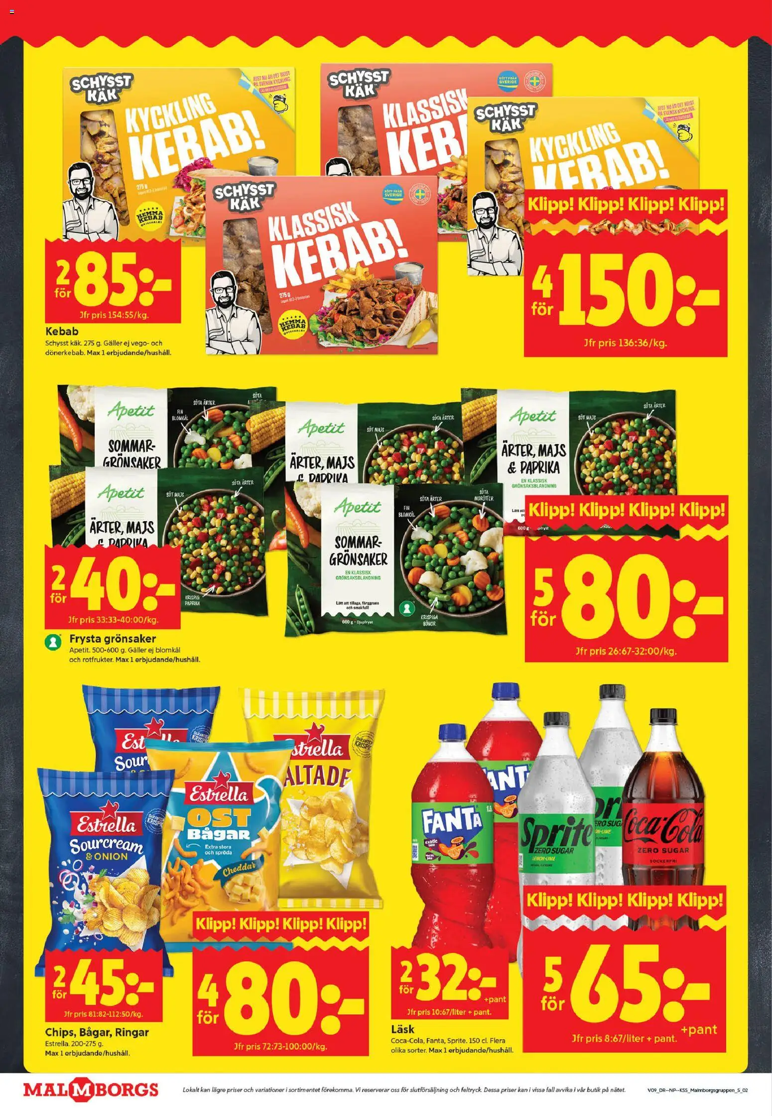 ICA Kvantum reklamblad aktuell från 23.02.2026 | Sida: 2 | Produkter: Frö, Fanta, Blomkål, Majs