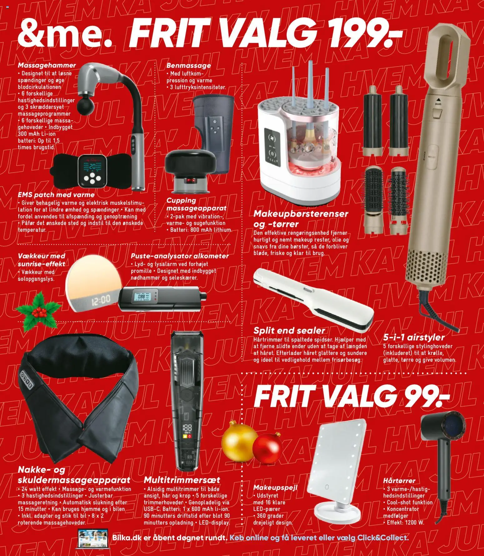 Bilka tilbudsavis – gyldig fra 19.12.2025 | Side: 18 | Produkter: Olie, Lyd, Hårtrimmer, Hårtørrer
