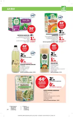 bi1 - Prévisualisation de bi1 catalogue valide à partir de 03.11.2025 | Page: 14 | Produits: Quinoa, Butternut, Nouilles, Pâtes