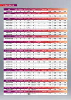 01.12.2025 tarihinden itibaren geçerli olan Arçelik kataloğu önizlemesi | Sayfa: 105 | Ürünler: TV, Uydu, USB