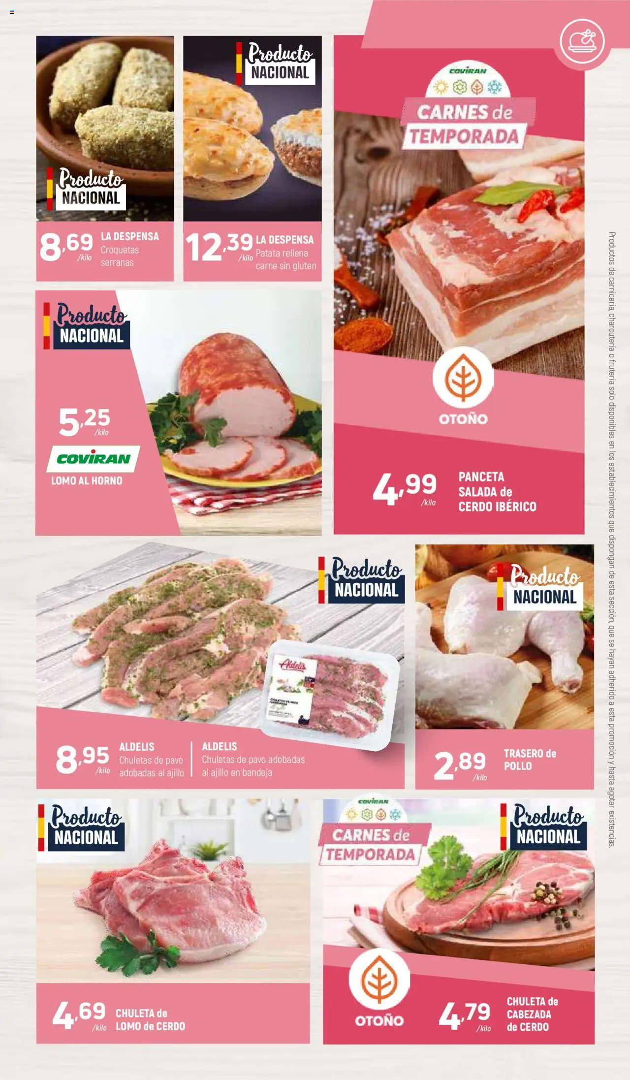 Coviran ofertas │ válido desde el 07.10.2025 | Página: 3 | Productos: Ηλεκτρικός φούρνος, Cerdo, Horno, Bandeja