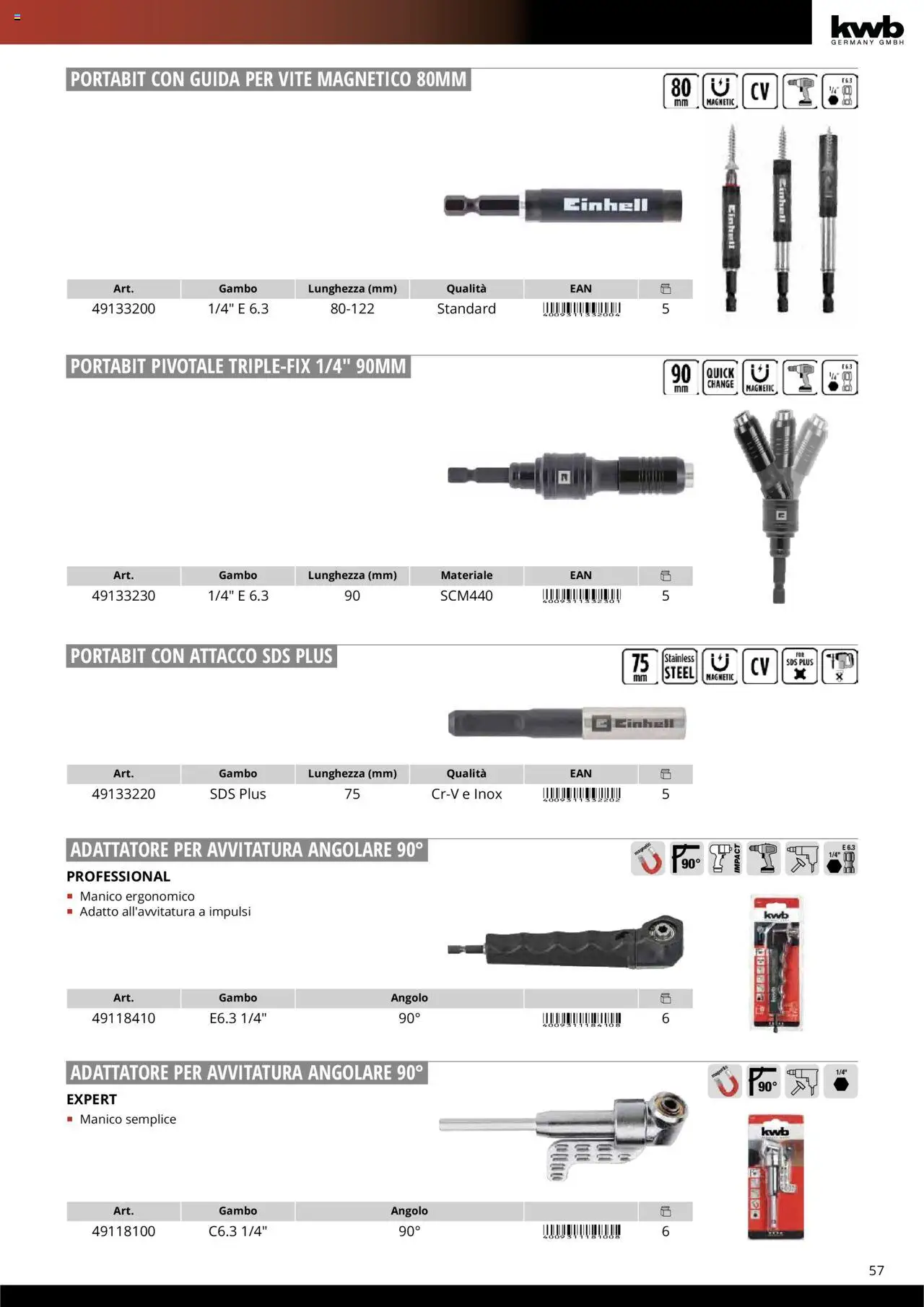 Volantino Einhell del 10.10.2025 | Pagina: 59 | Prodotti: Adattatore