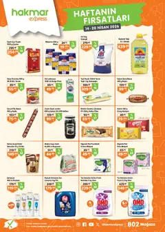 14.04.2026 tarihinden itibaren geçerli olan Hakmar Express kataloğu önizlemesi