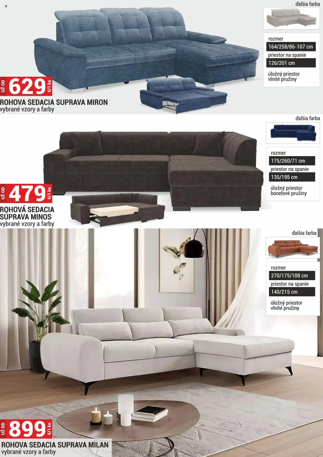 Merkury Market leták │ platný od 01.06.2025 | Strana: 15 | Produkty: Rohová sedacia súprava, Sedacia súprava