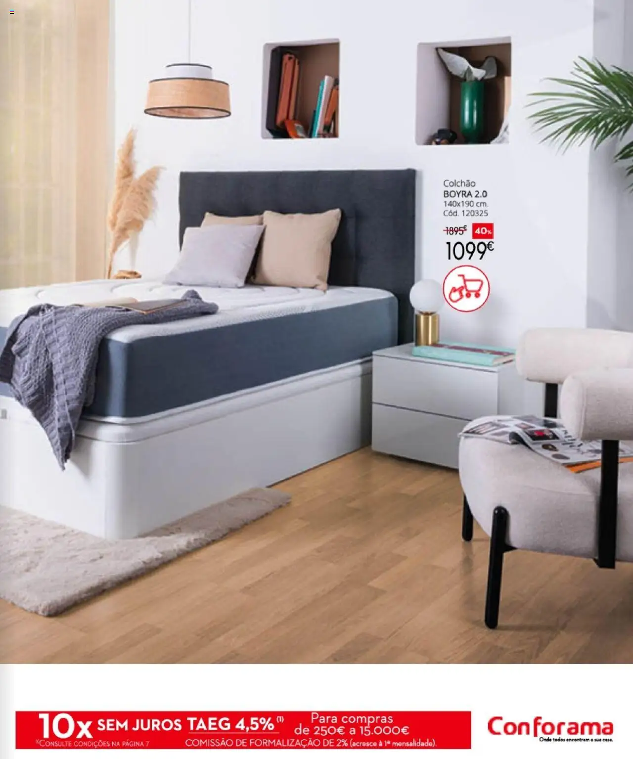 Conforama - Descanso  │ válido de 07.08.2025 | Página: 35 | Produtos: Colchão