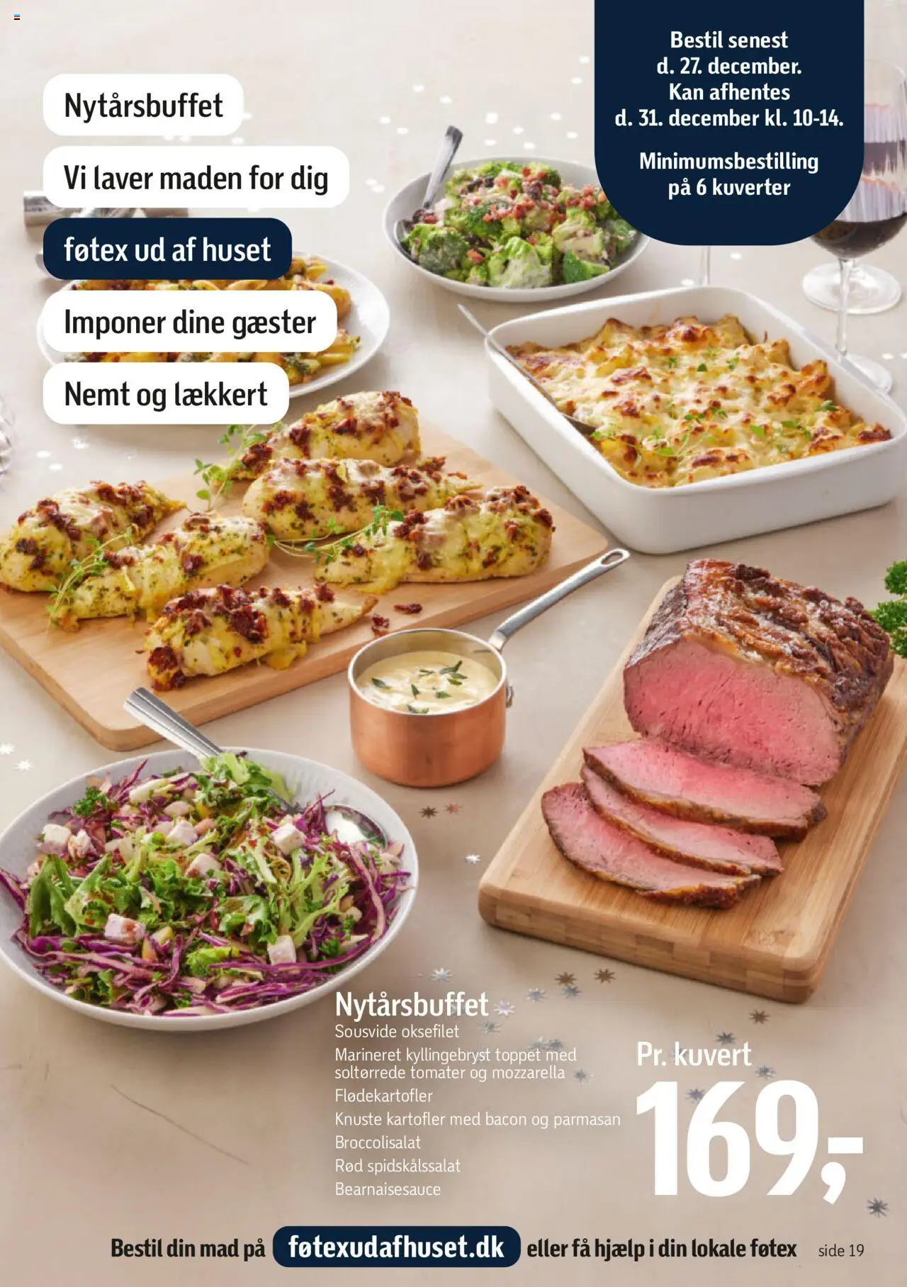 Føtex tilbudsavis – gyldig fra 17.09.2025 | Side: 19 | Produkter: Tomater, Kartofler, Bacon, Mozzarella