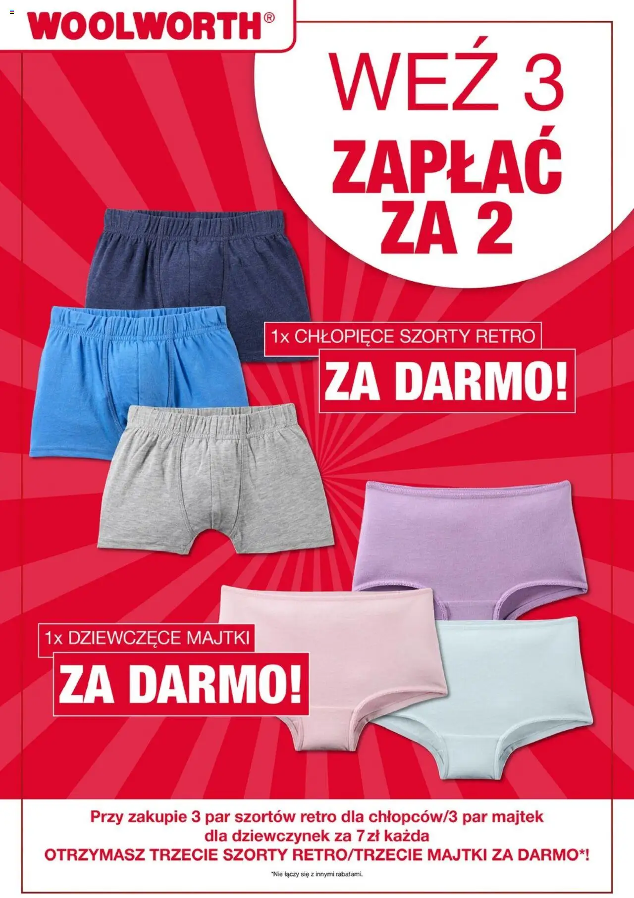 Woolworth Gazetka od 08.08.2025 | Strona: 21 | Produkty: Szorty, Majtki