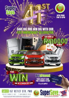 Super Save specials catalogue – valid from 31.10.2025