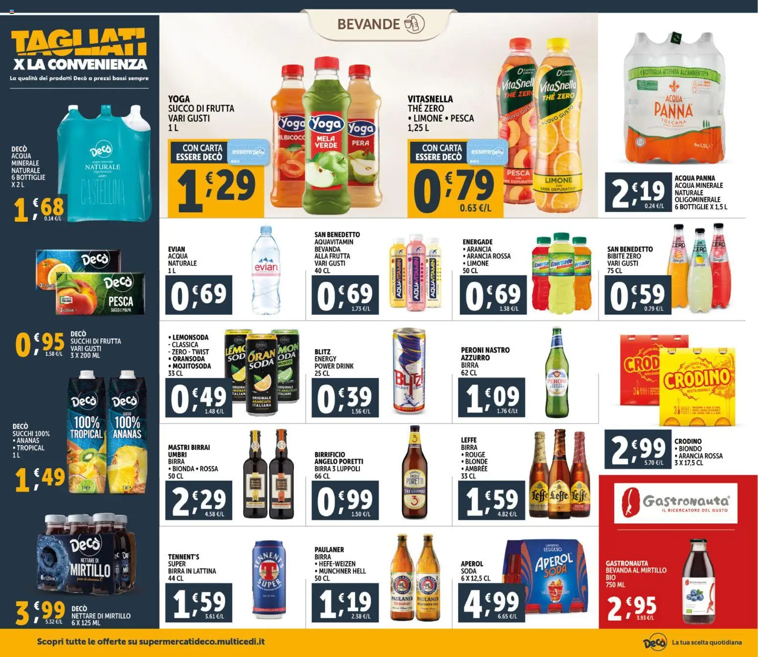 Volantino Decò del 06.03.2026 | Pagina: 16 | Prodotti: Limone, Ananas, Pera, Arancia