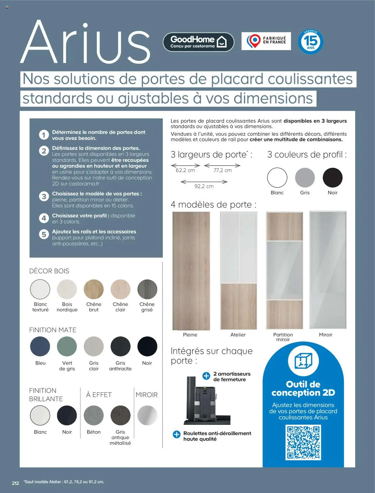 {H1} | Page: 212 | Produits: Porte, Portes, Miroir