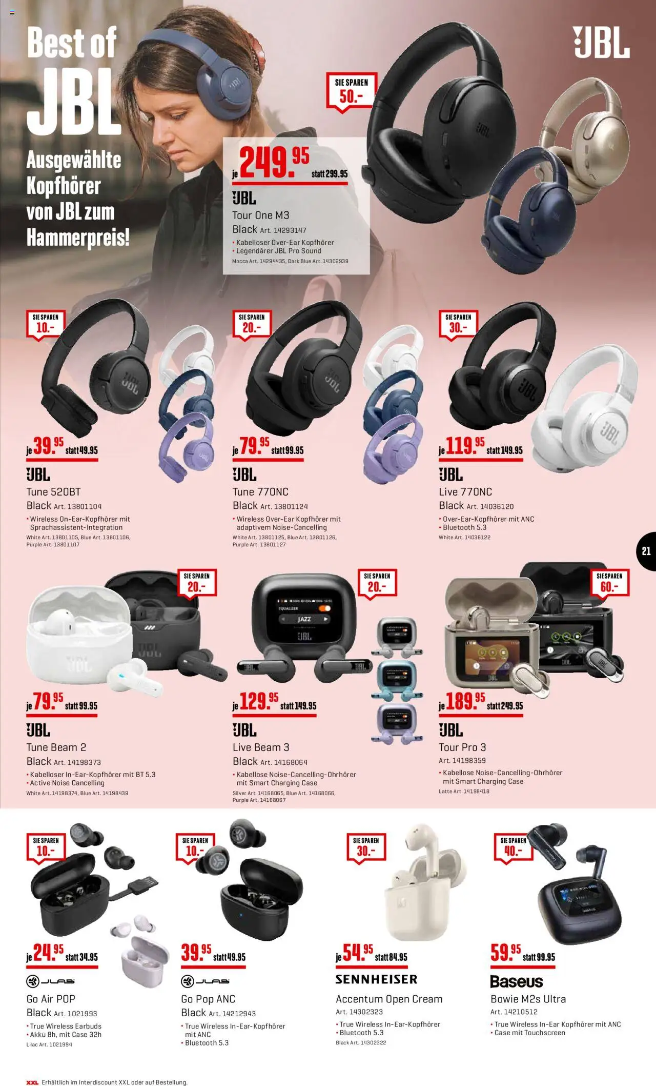 Interdiscount Aktionen ab 18.08.2025 | Seite: 21 | Produkte: Kopfhörer