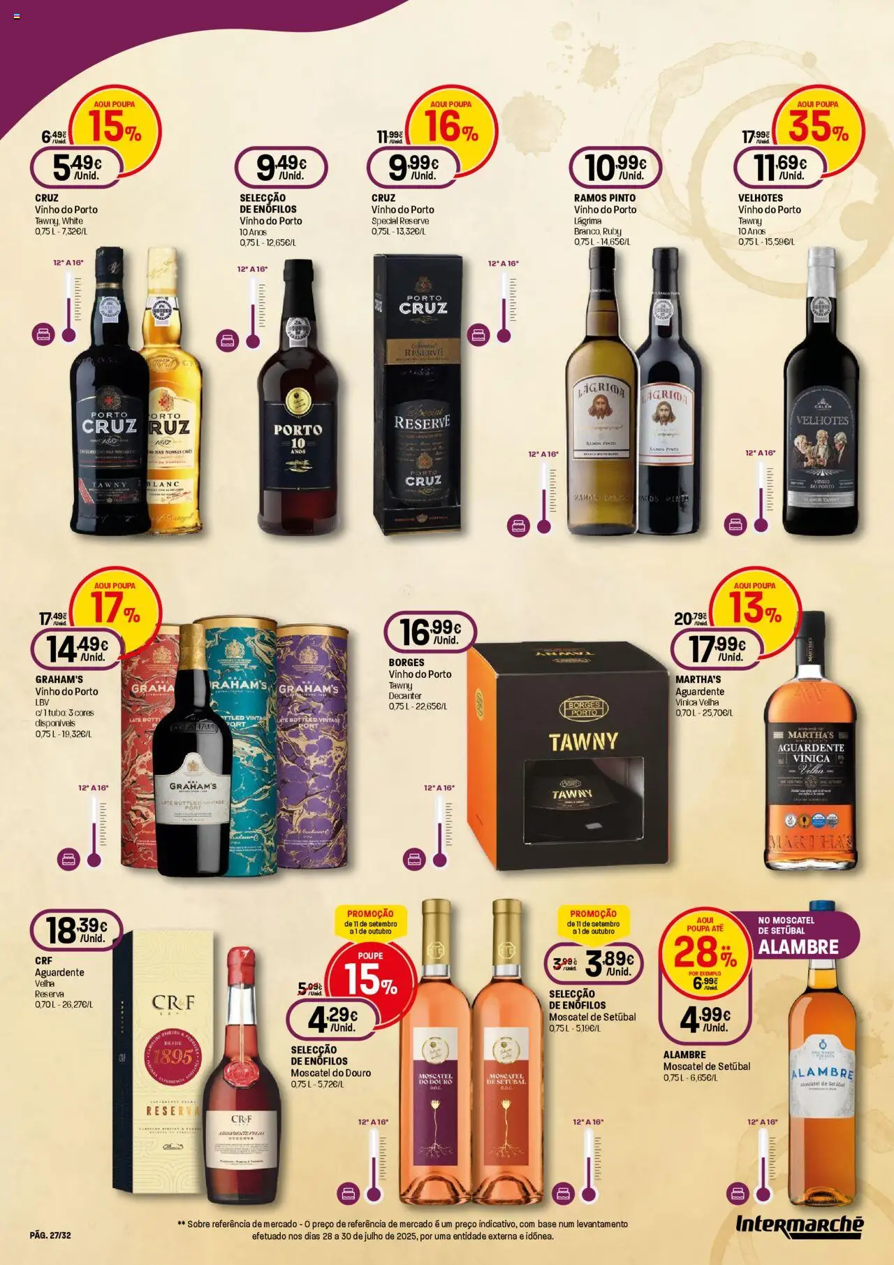 Intermarché - Vinhos Super │ válido de 11.09.2025 | Página: 27 | Produtos: Base, Vinho