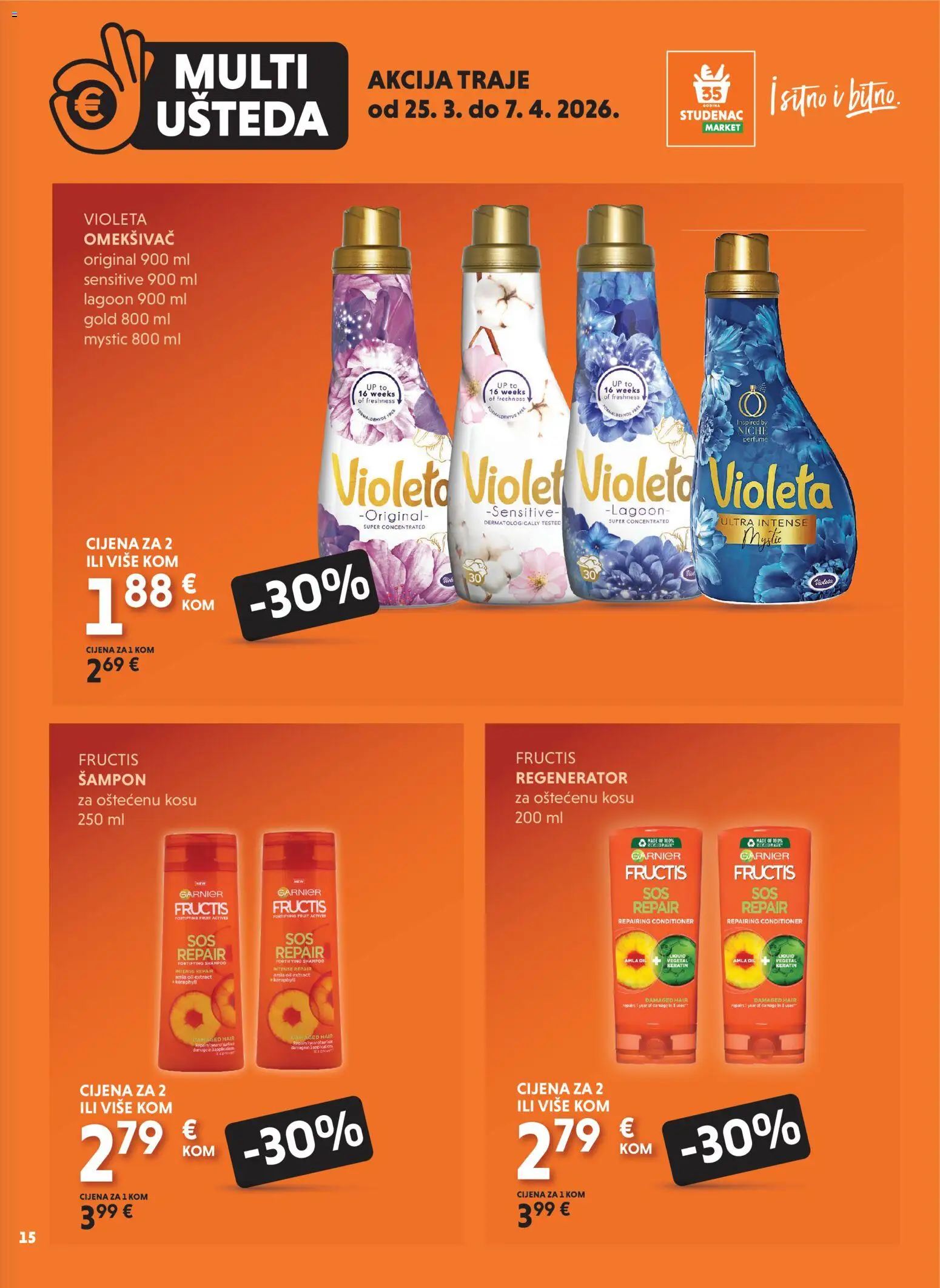 Studenac katalog | vrijedi od 25.03.2026 | Stranica: 15