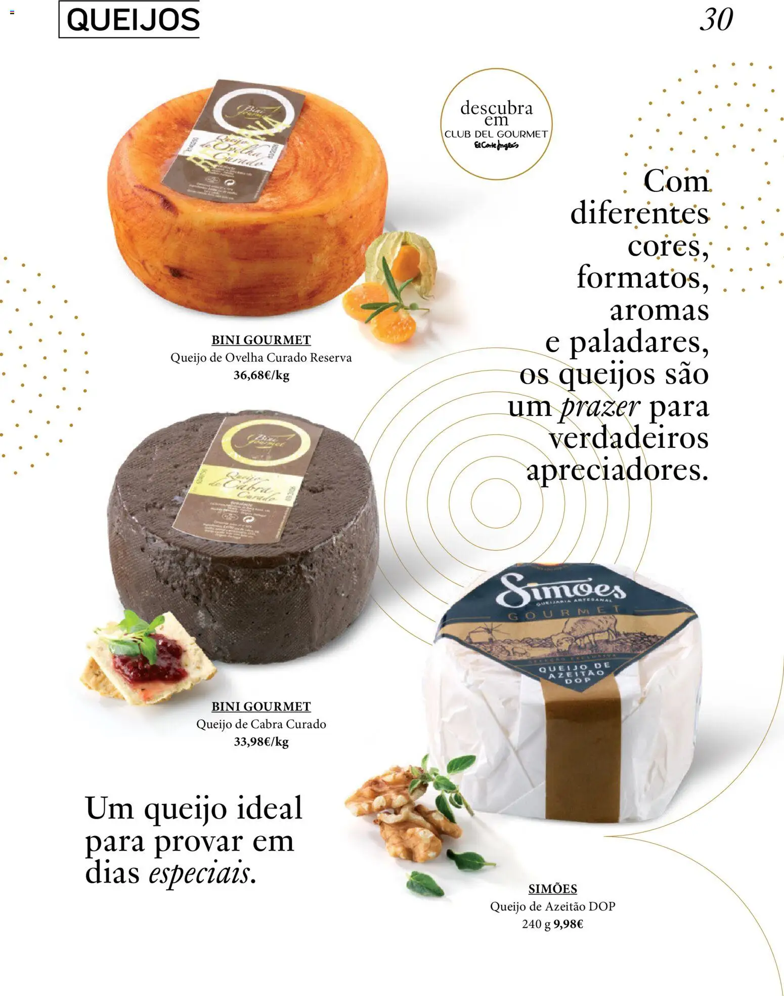 El Corte Ingles folheto │ válido de 26.11.2025 | Página: 30 | Produtos: Queijo