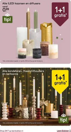 Leen Bakker - Folder - Voorbeeld van een folder van Leen Bakker, geldig van 15.12.2025 | Pagina: 5 | Producten: Kaarsen