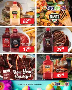 Super Save specials catalogue – valid from 17.04.2026 | Page: 37 | Products: Sauces, Mayonnaise, Sauce