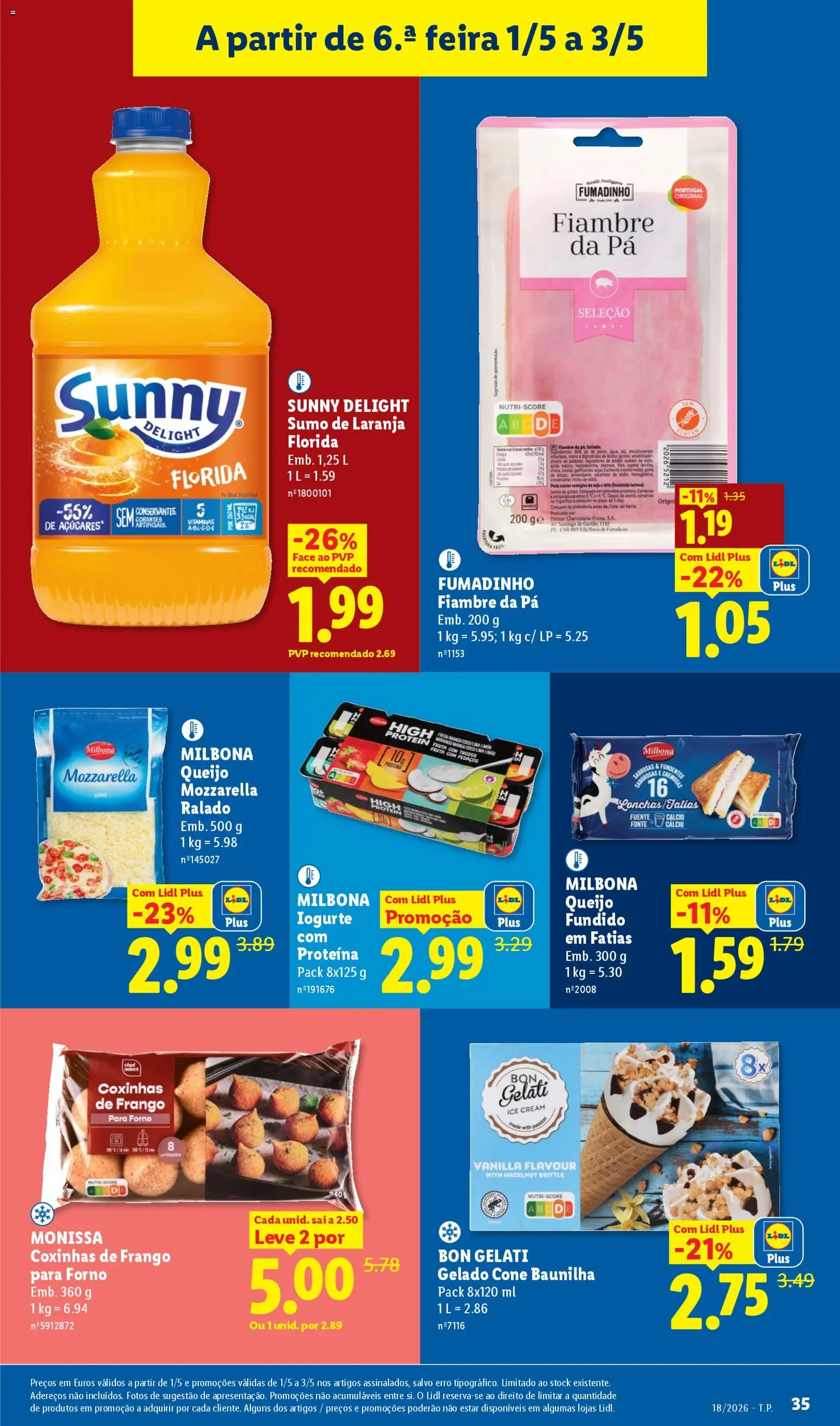 Lidl folheto | 27/04/2026 |  🎉 Como obter um desconto limitado? Poupe ainda hoje! | Portugal