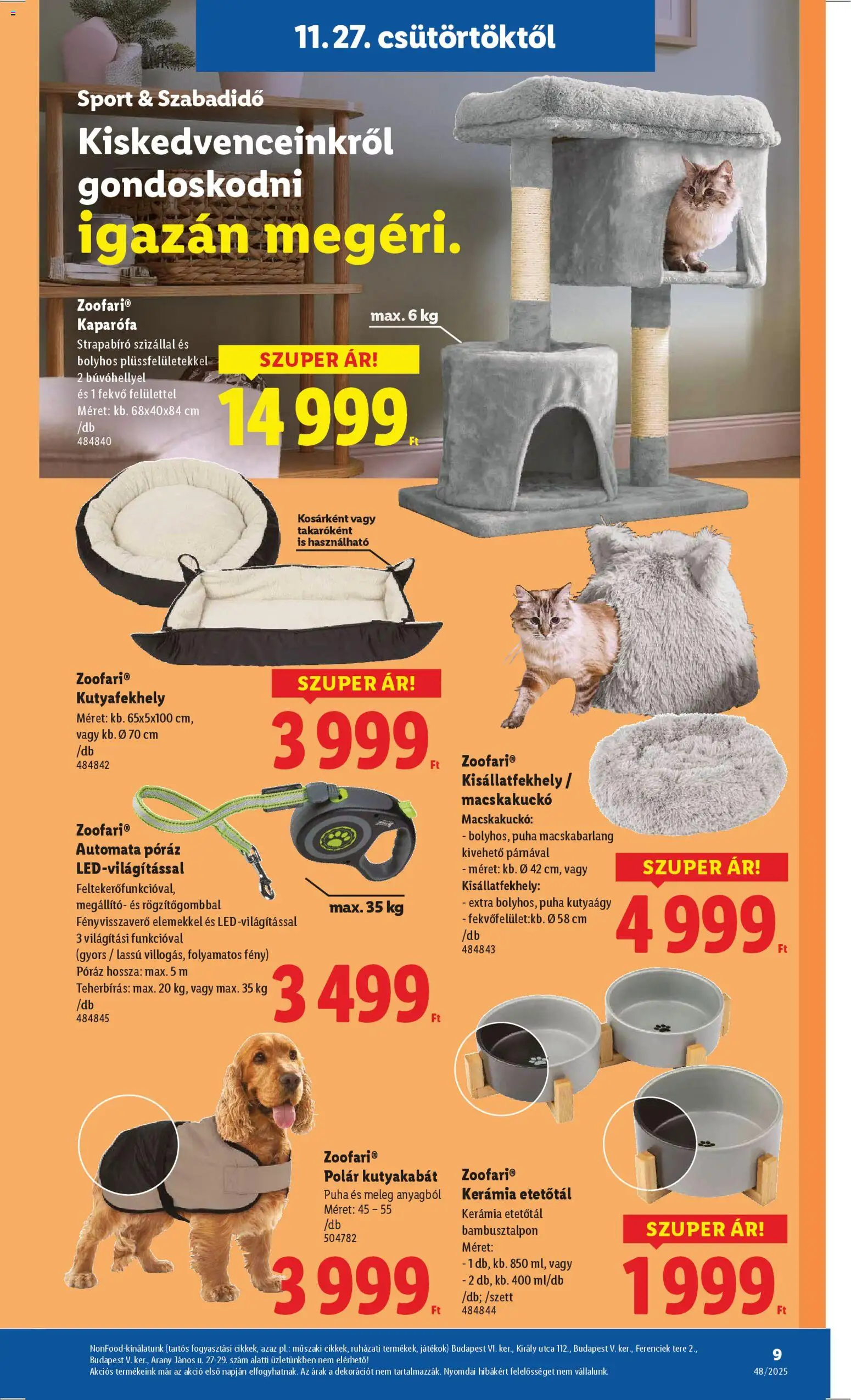 Lidl akciós ujság - amely érvényes a következő dátumtól: 27.11.2025 | Oldal: 9 | Termékek: Játékok