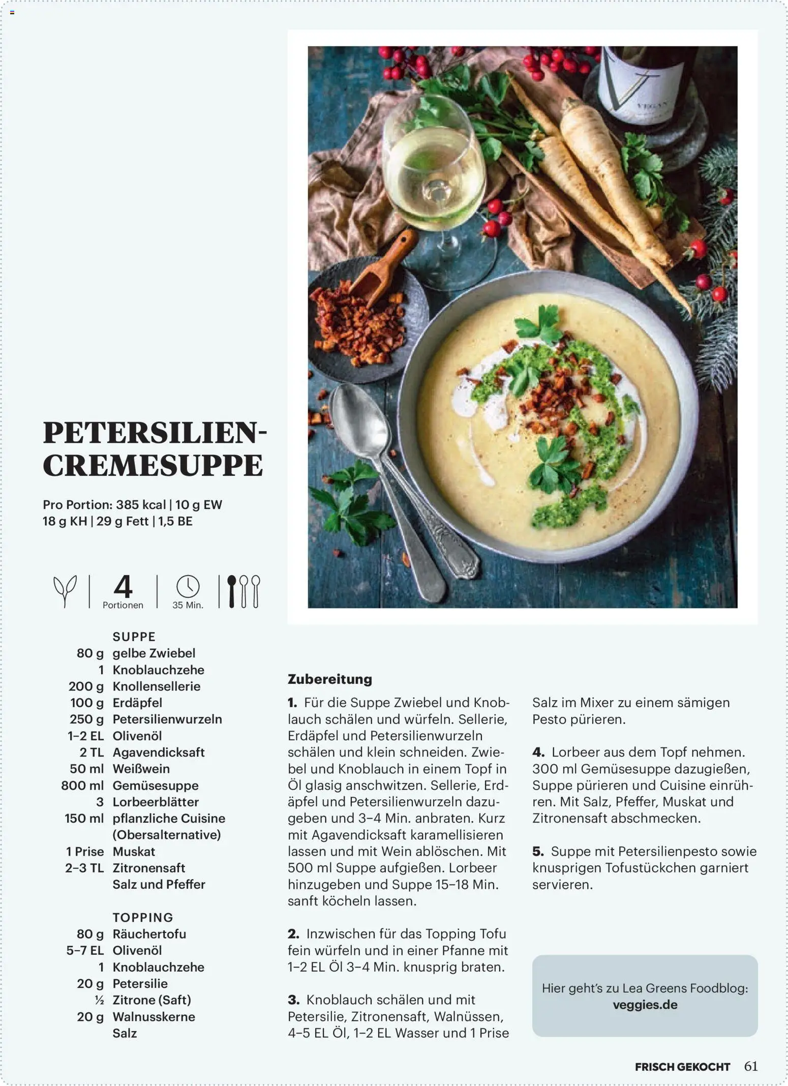 Billa AT akciós ujság - amely érvényes a következő dátumtól: 01.12.2025 | Oldal: 61 | Termékek: Pesto, Tofu