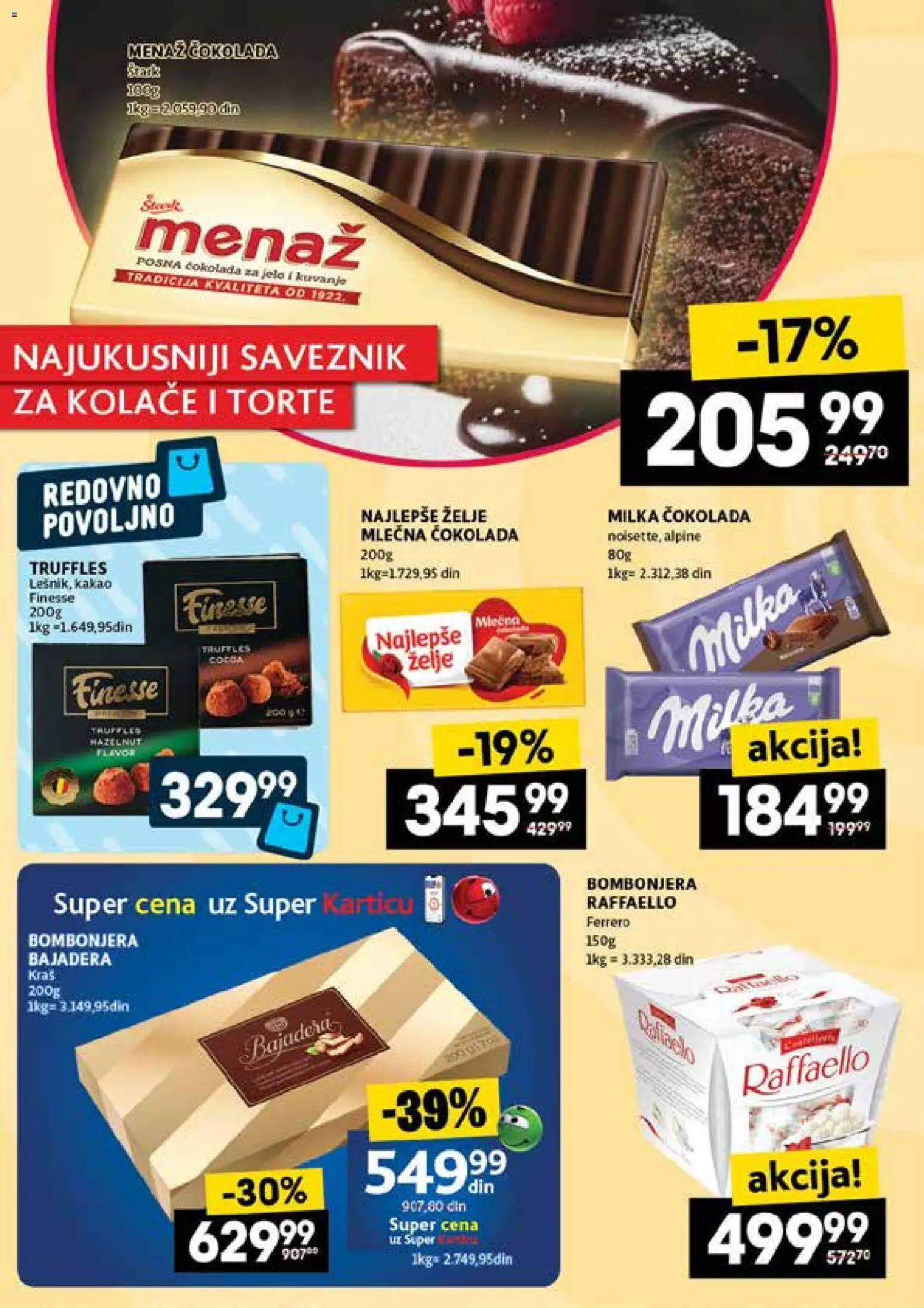 Idea katalog - važi od 15.01.2026 | Strana: 22 | Proizvode: Milka, Raffaello, Bombonjera, Ferrero