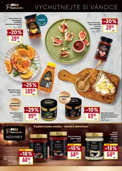 Náhled letáku Billa leták - Premium od 22.10.2025 | Strana: 18 | Produkty: Pomeranče, Med, Krém, Sýry