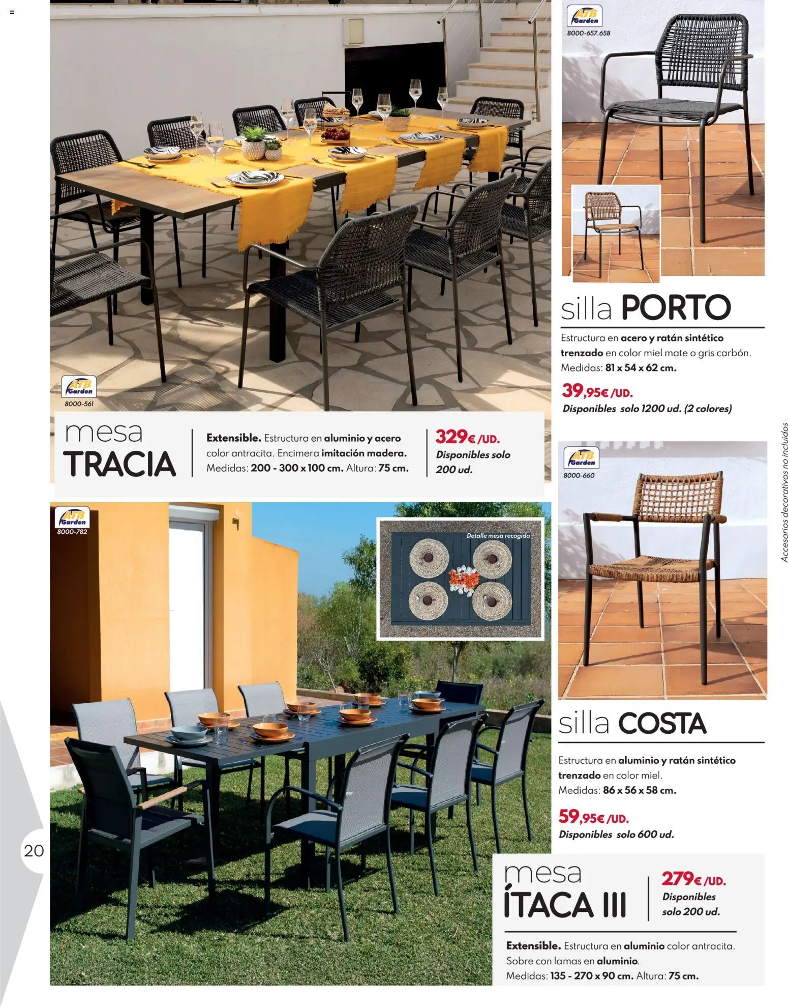 BricoCentro folleto │ válido desde el 23.03.2026 | Página: 20 | Productos: Ψηφιακή κάμερα, Mesa, Silla