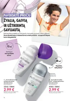 Oriflame akcijos nuo 08.10.2025 | Puslapis: 16 | Prekių: Dezodorantas, Antiperspirantas