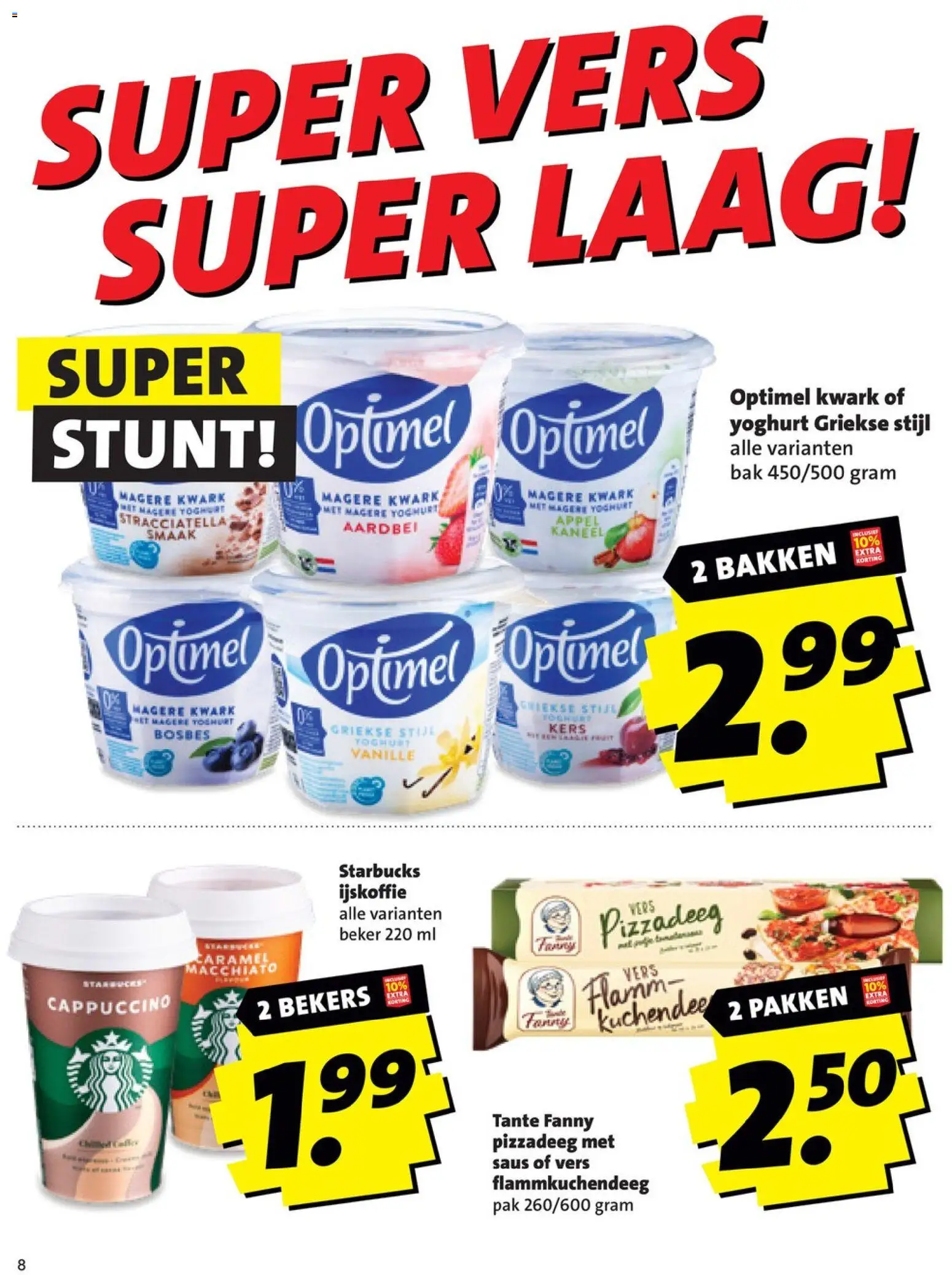 {H1} | Pagina: 8 | Producten: Beker, Pavilon, Appel, Cappuccino