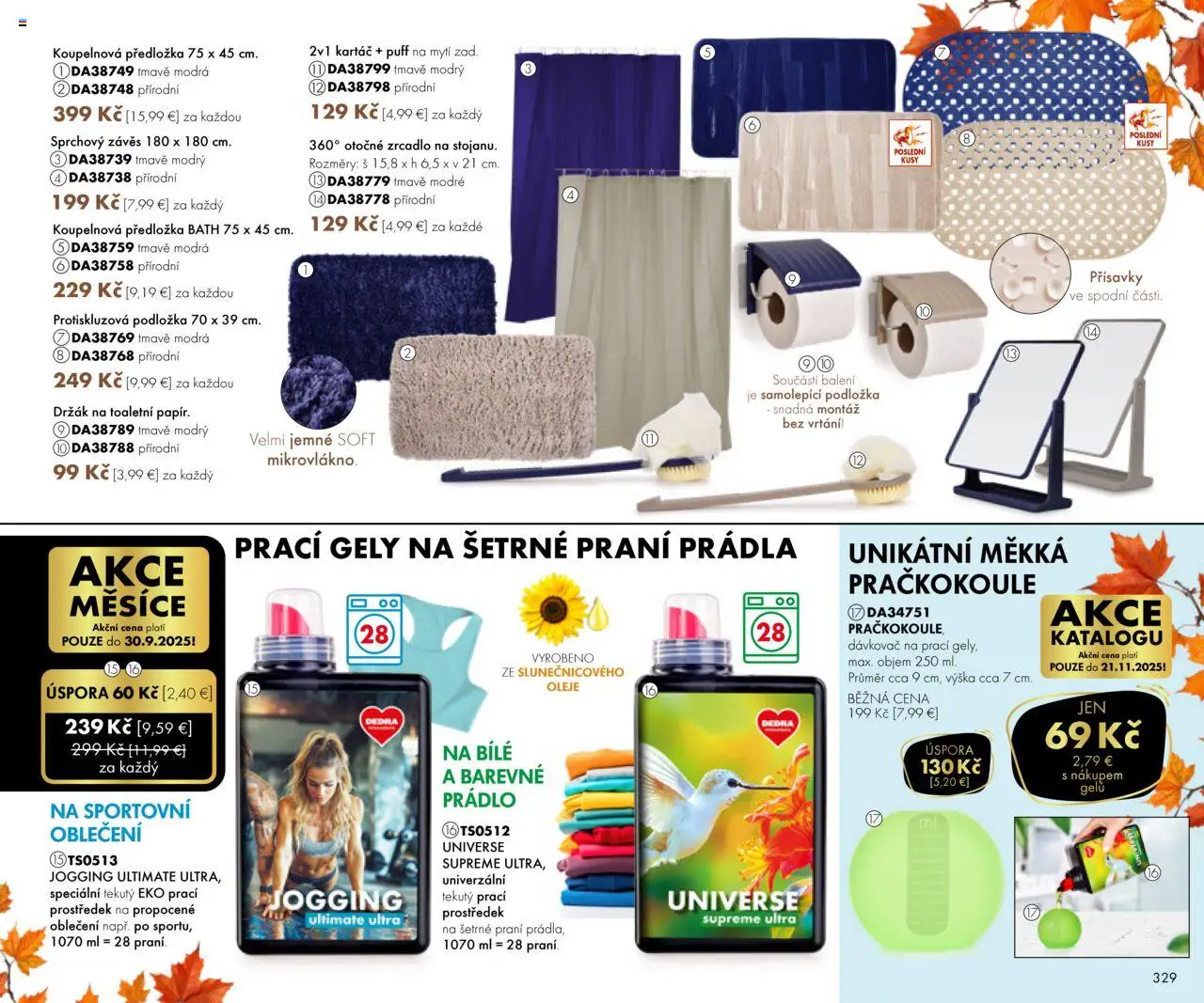 Dedra Katalog september 2025 │ platný od 01.09.2025 | Strana: 20