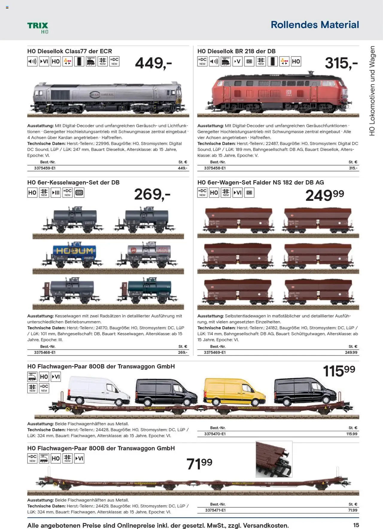 Conrad  Modellbahn Katalog – gültig ab 25.08.2025 | Seite: 17