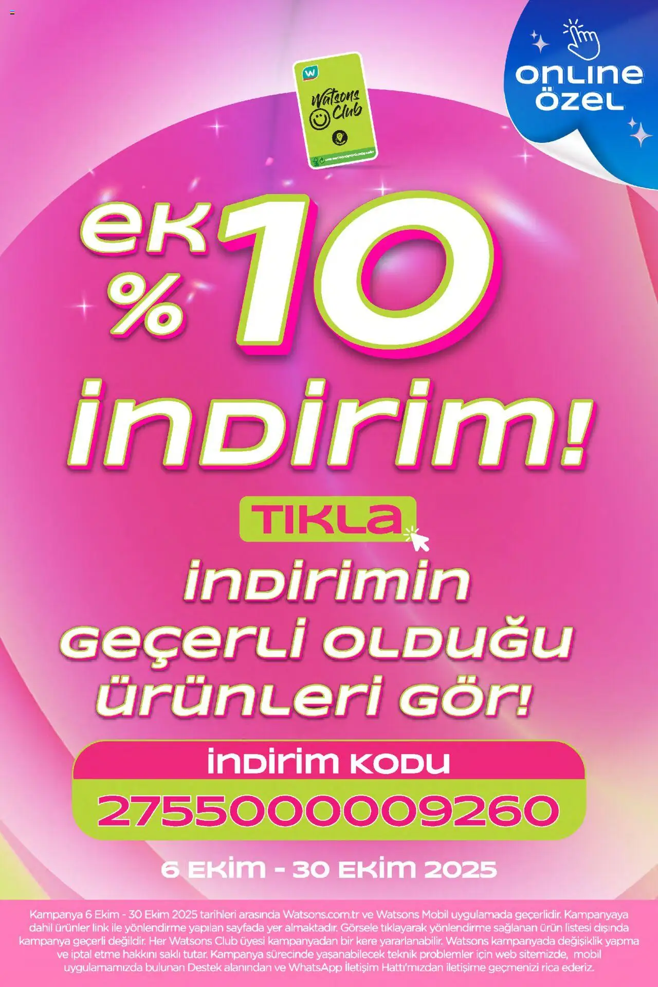 Watsons Katalog - 06.10.2025 tarihinden itibaren geçerlidir | Sayfa: 45