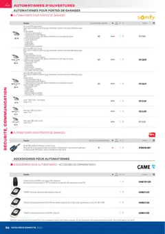 Rexel - Prévisualisation de Rexel - Catalogue conectis valide à partir de 10.04.2026 | Page: 56 | Produits: Radio, Porte, Portes, Batterie