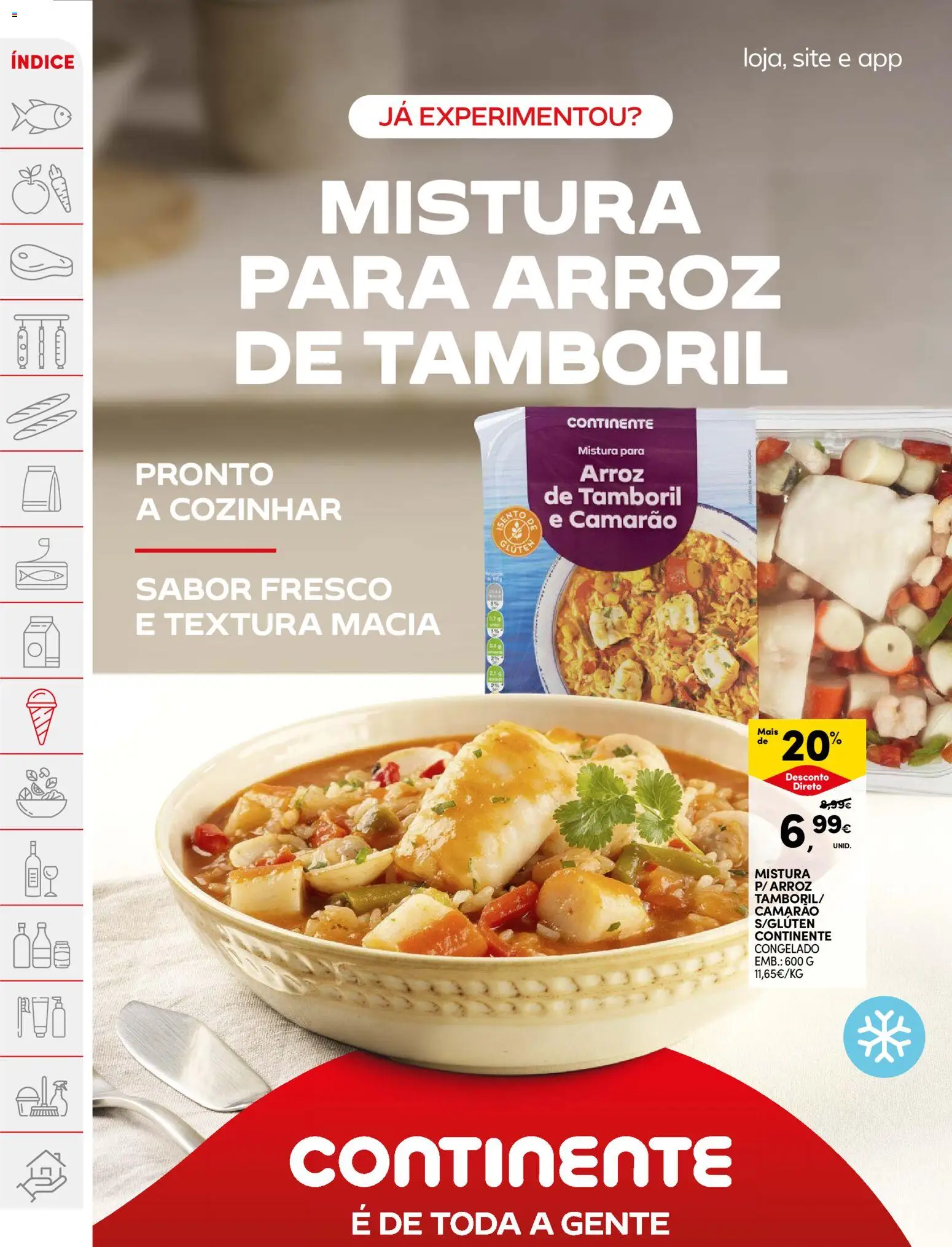 Continente folheto │ válido de 21.04.2026 | Página: 2 | Produtos: Camarão, Tamboril, Arroz