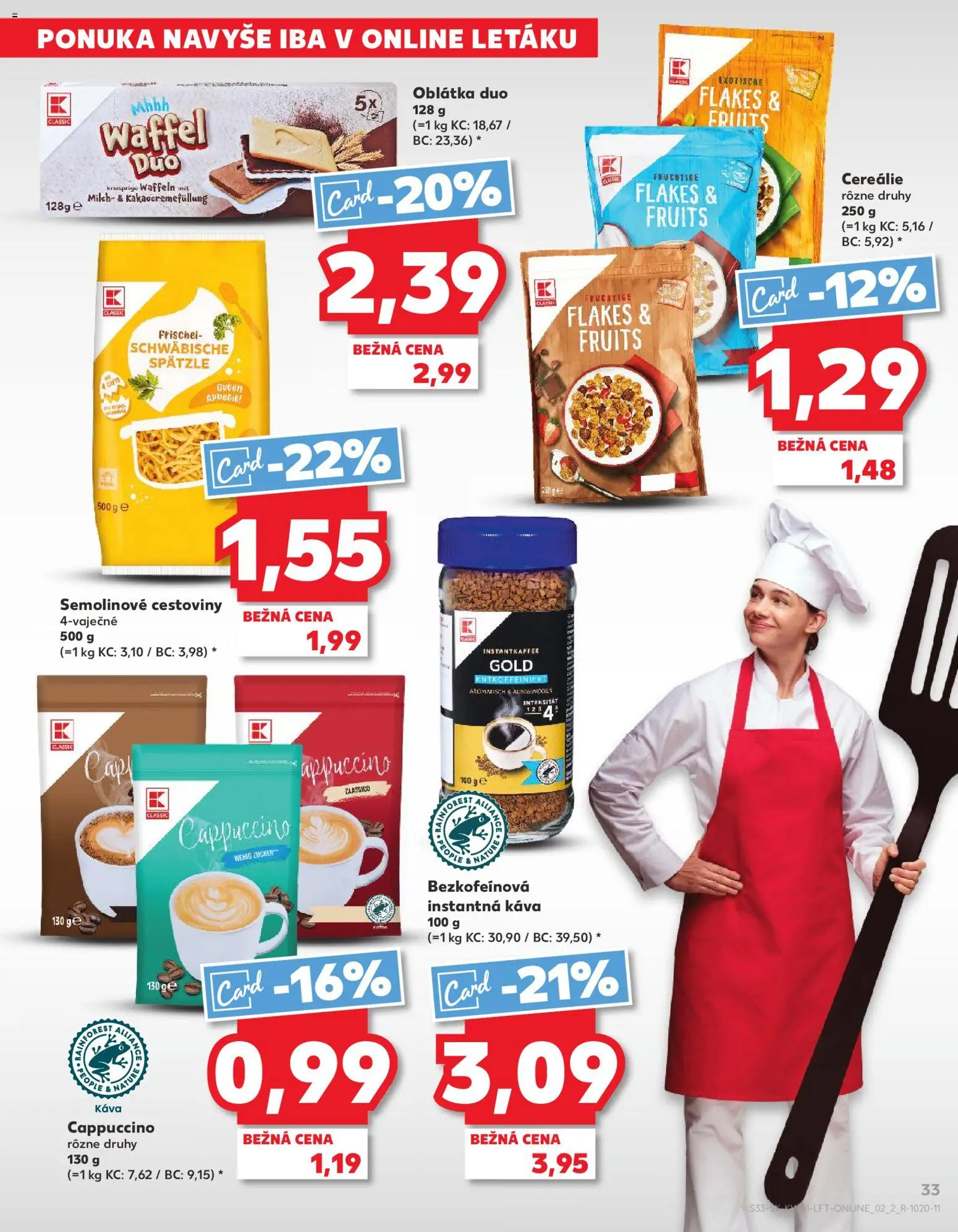 Kaufland SK akciós ujság - amely érvényes a következő dátumtól: 02.01.2026 | Oldal: 33