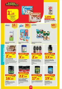 Pré-visualização Auchan folheto válido de 04.12.2025 | Página: 16 | Produtos: Carvão vegetal, Nestlé, Chocolate, Proteina