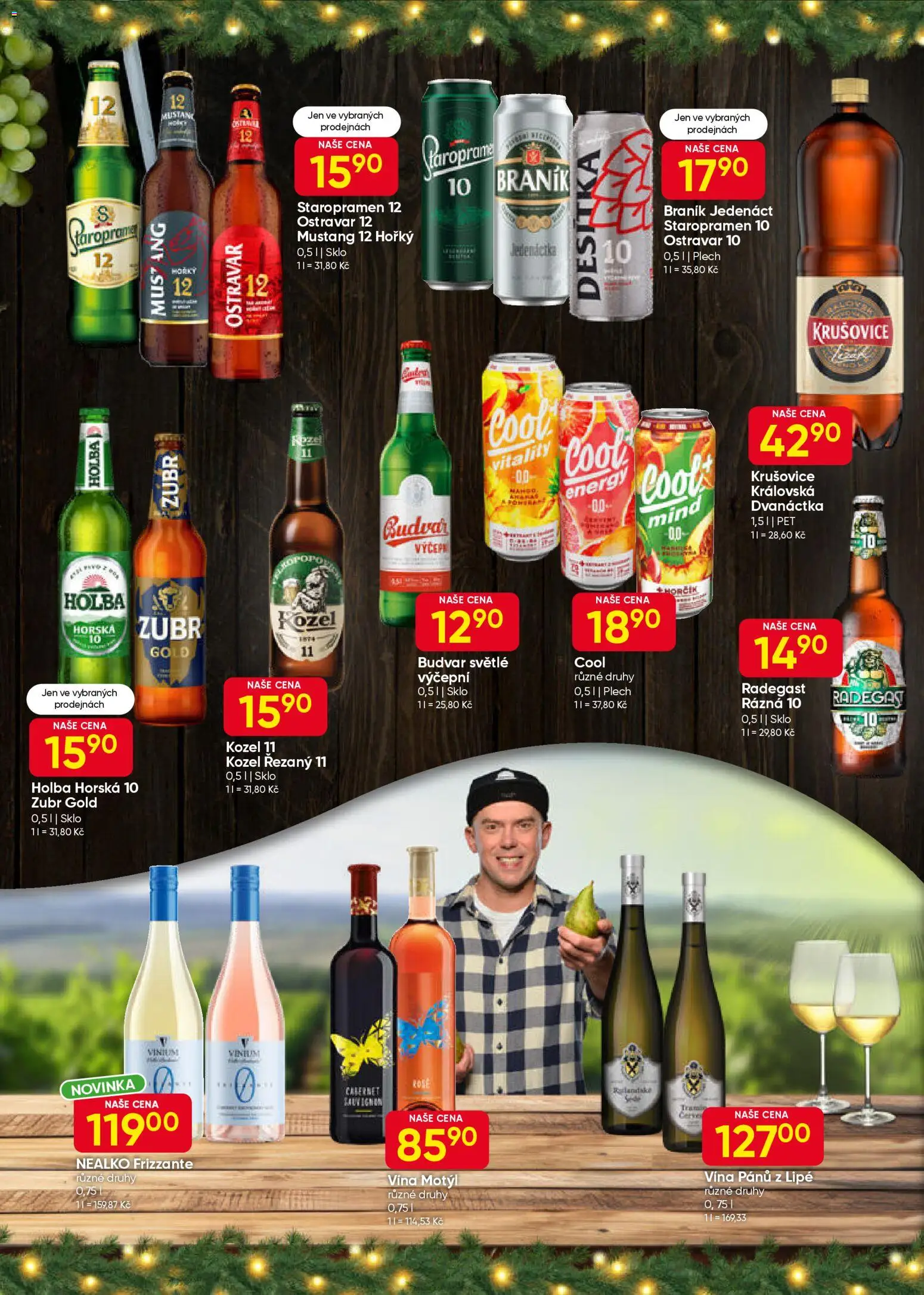 Hruška leták od 17.12.2025 | Strana: 8 | Produkty: Frizzante, Plech, Radegast, Krušovice