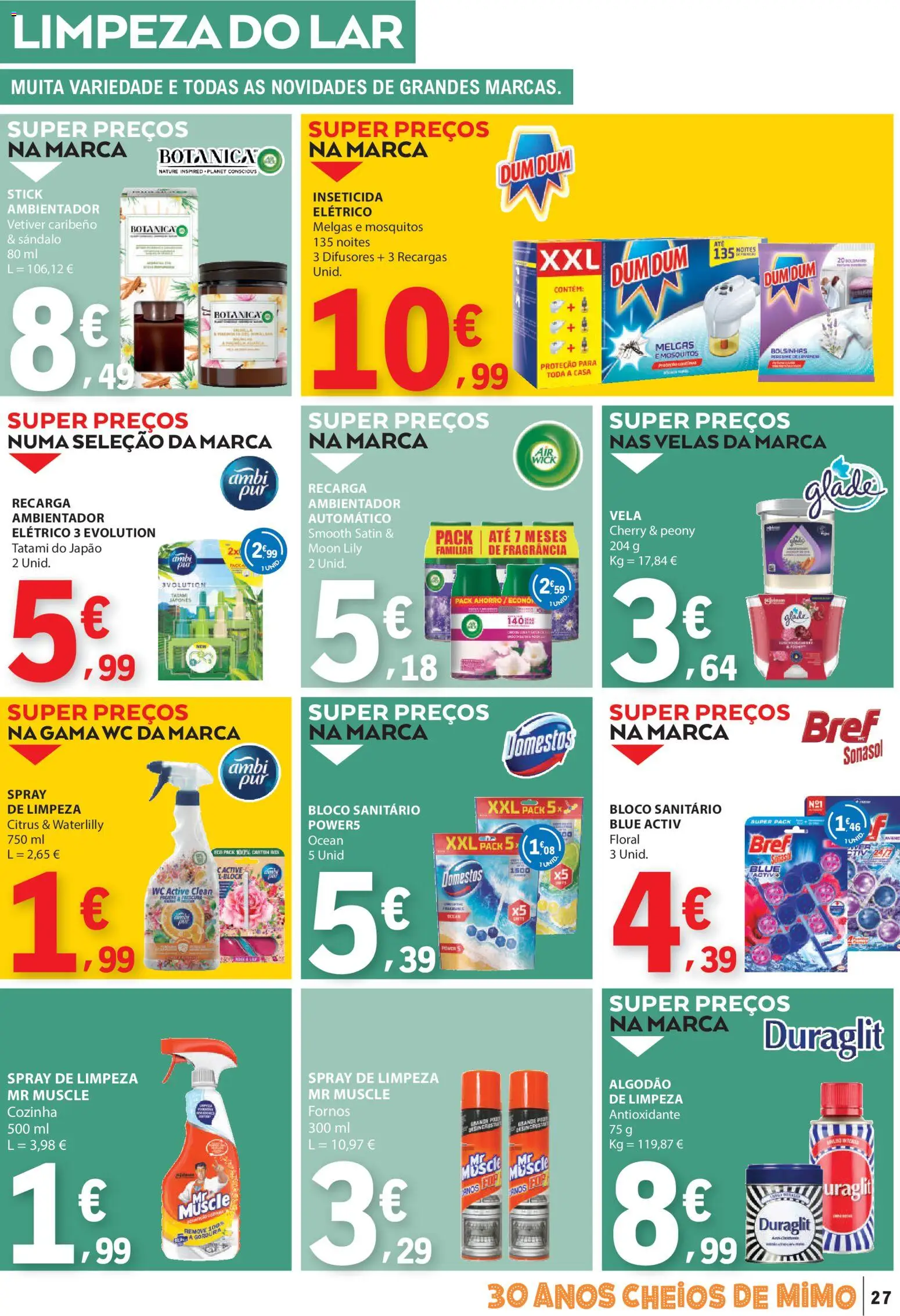 E.Leclerc folheto │ válido de 22.01.2026 | Página: 27 | Produtos: Perfume, Fragrância, Algodão, Velas