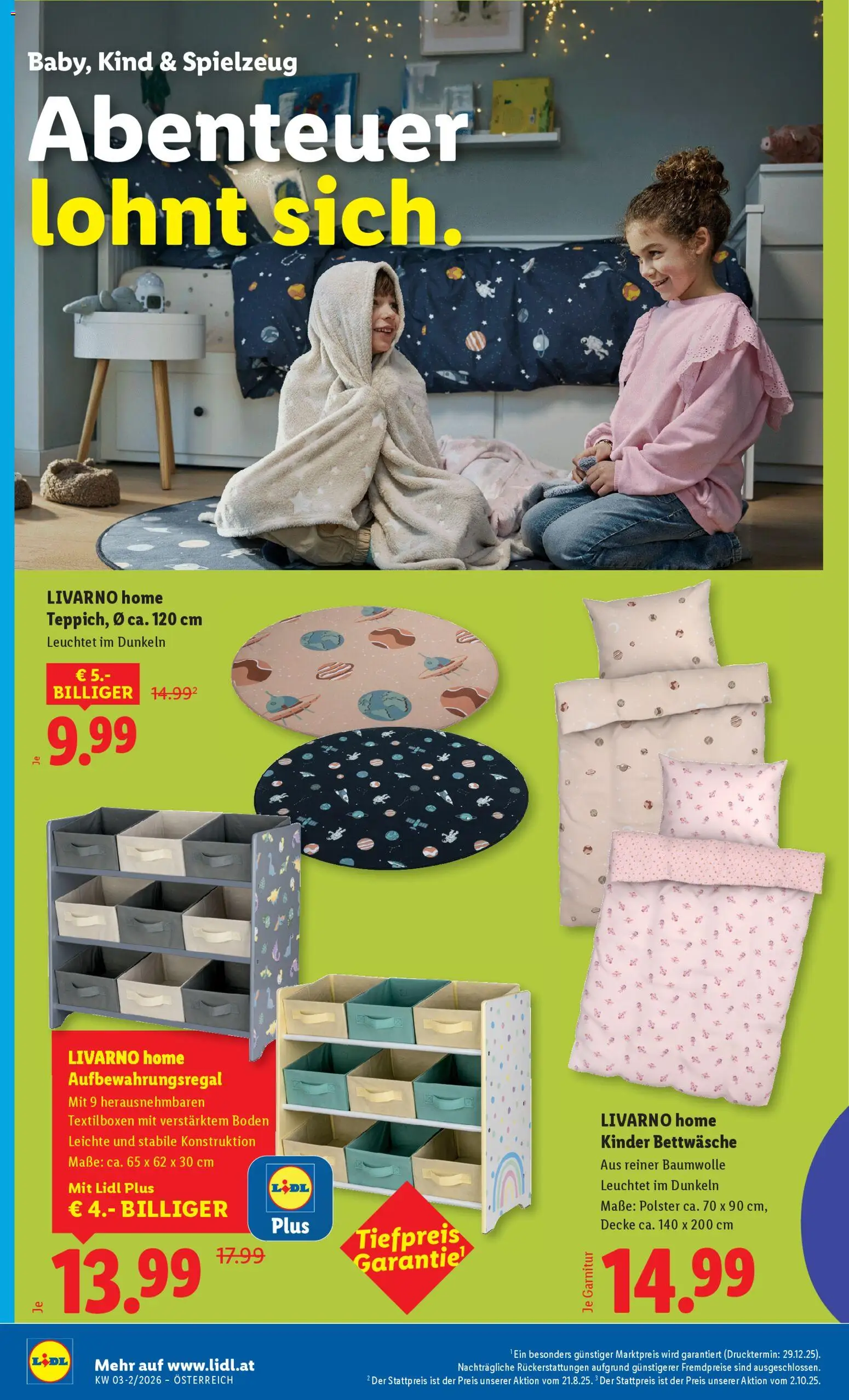 Lidl Wien, Graz, Linz gültig ab 15.01.2026 | Seite: 24 | Produkte: Decke