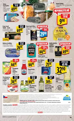Náhled letáku Albert leták - Hypermarket od 22.10.2025 | Strana: 28 | Produkty: Tuňák, Okurky, Heinz fazole, Olivy
