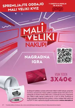 Mercator katalog akcije – veljaven od 02.04.2026 | Stran: 32 | Izdelki: Igra