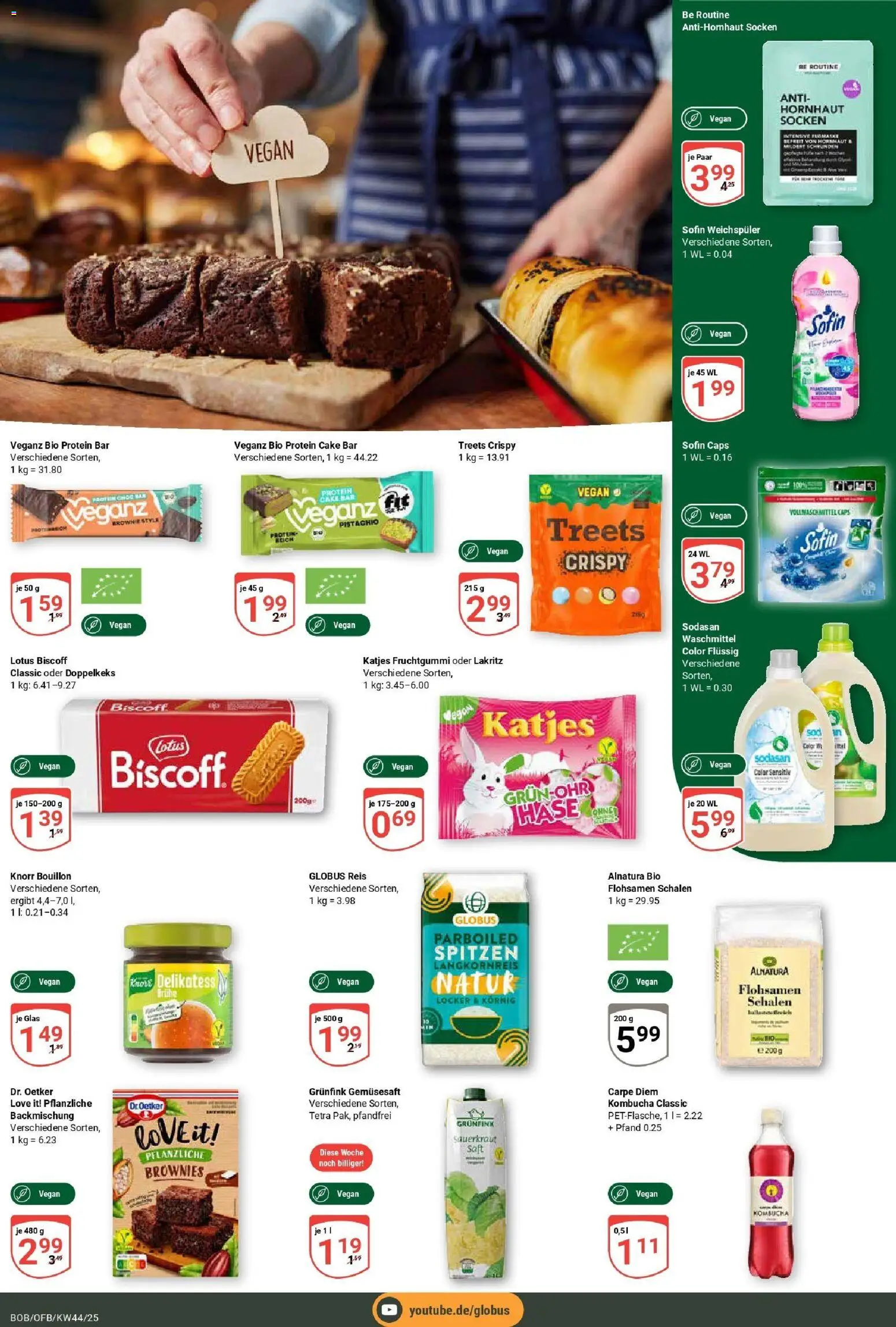 Globus prospekt Bobenheim-Roxheim	 – gültig ab 26.10.2025 | Seite: 14 | Produkte: Knorr, Weichspüler, Saft, Reis
