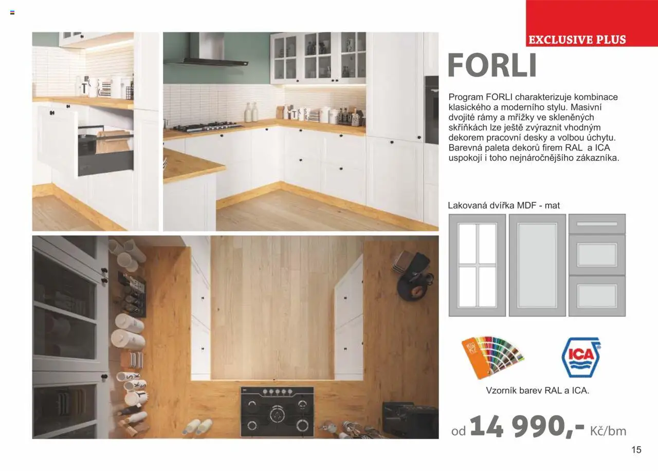 Jamall nábytek katalog - Kuchyně od 17.04.2025 | Strana: 15 | Produkty: Desky