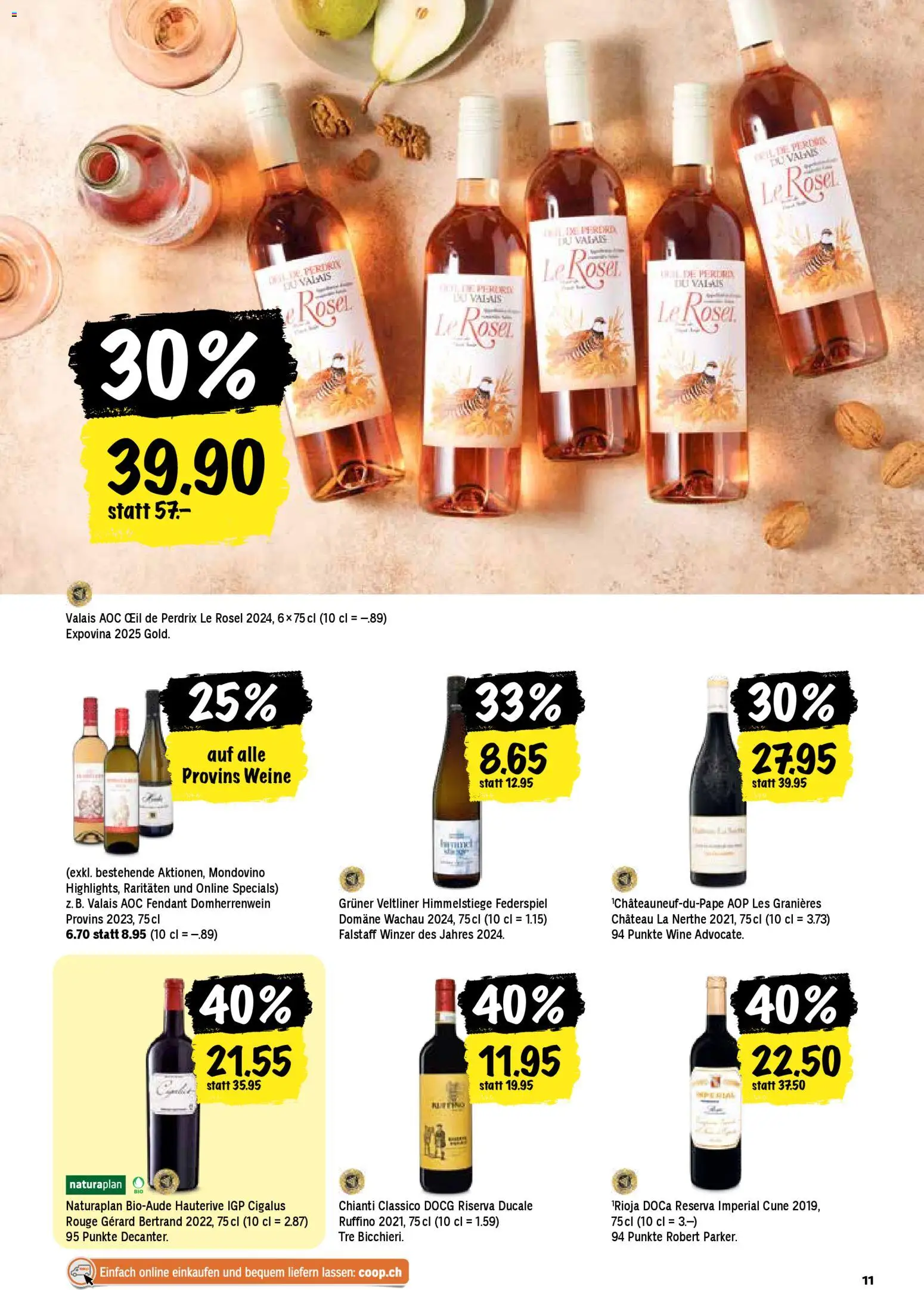 Coop Aktionen – gültig ab 30.10.2025 | Seite: 11 | Produkte: Rouge
