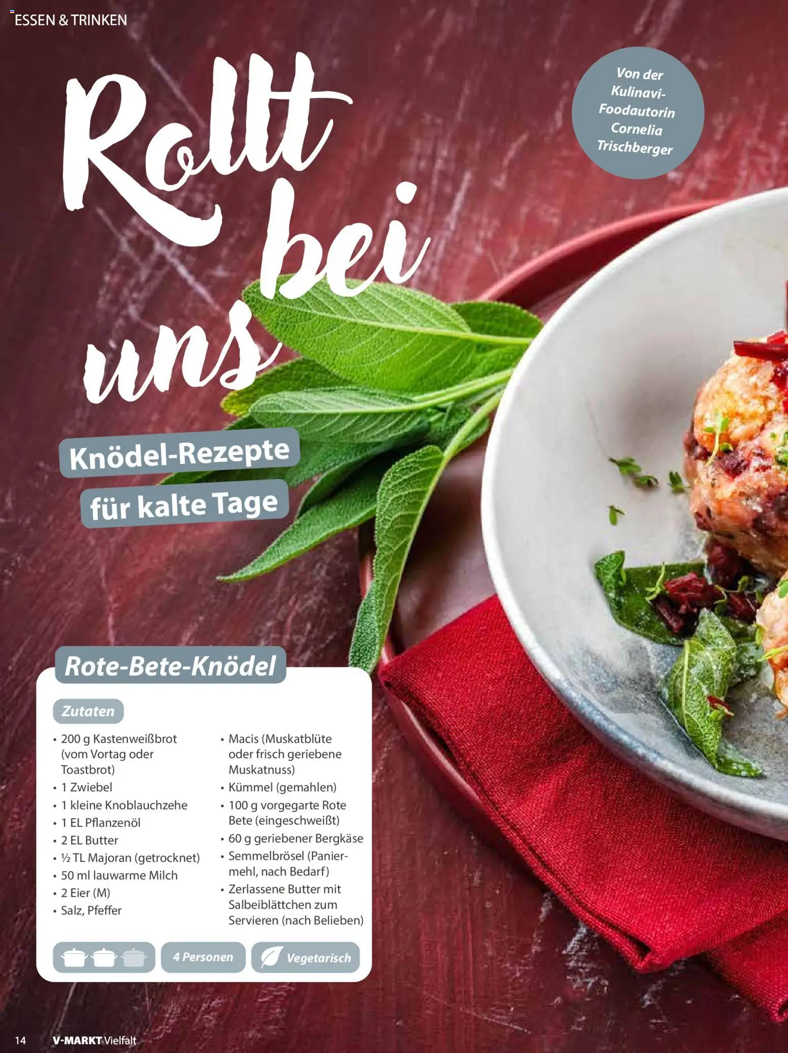 V-Markt - Vielfalt Januar / Februar – gültig ab 02.01.2026 | Seite: 14 | Produkte: Milch, Butter, Eier, Pfeffer