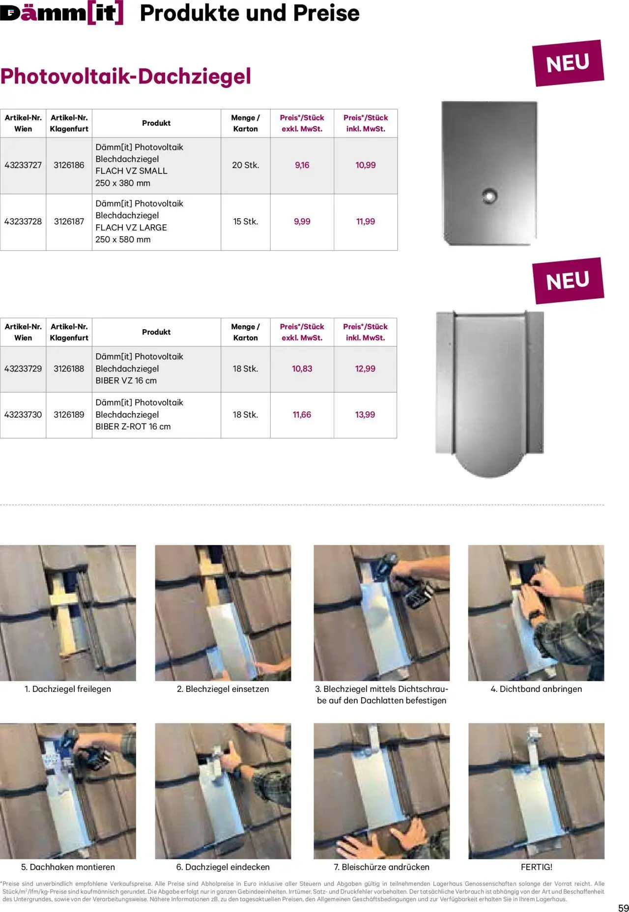Lagerhaus Dämm[it] Katalog 2025 gültig ab 08.01.2025 | Seite: 59