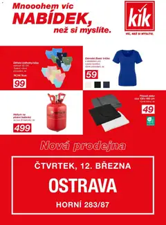 Náhled letáku Kik leták - Ostrava  od 08.03.2026