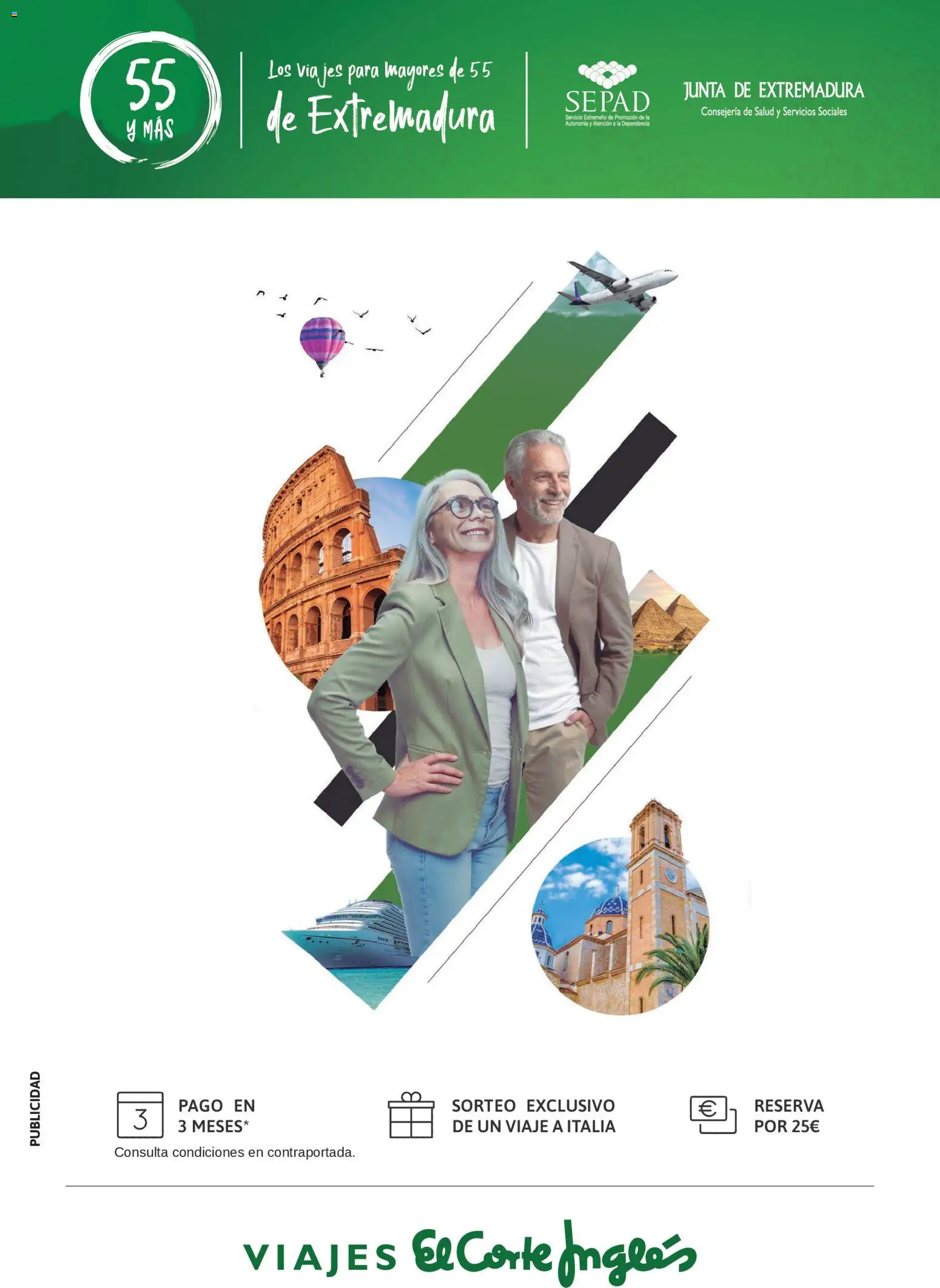 Viajes El Corte Inglés Junta de Extremadura │ válido desde el 01.03.2026 | Página: 1