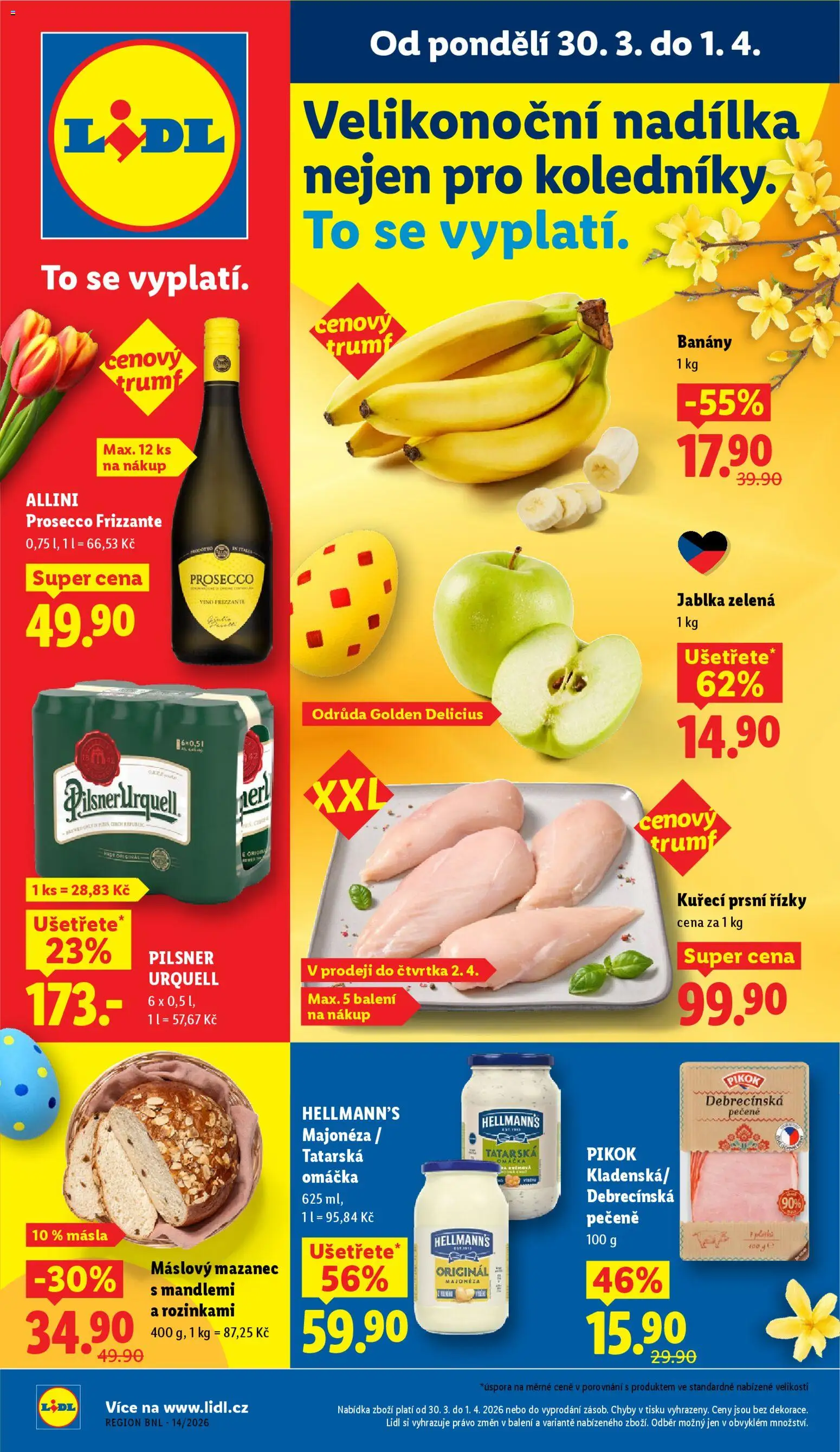 Lidl leták od 30.03.2026 💥 Nenechte si ujít TOP nabídky! ⭐ | Ceská republika